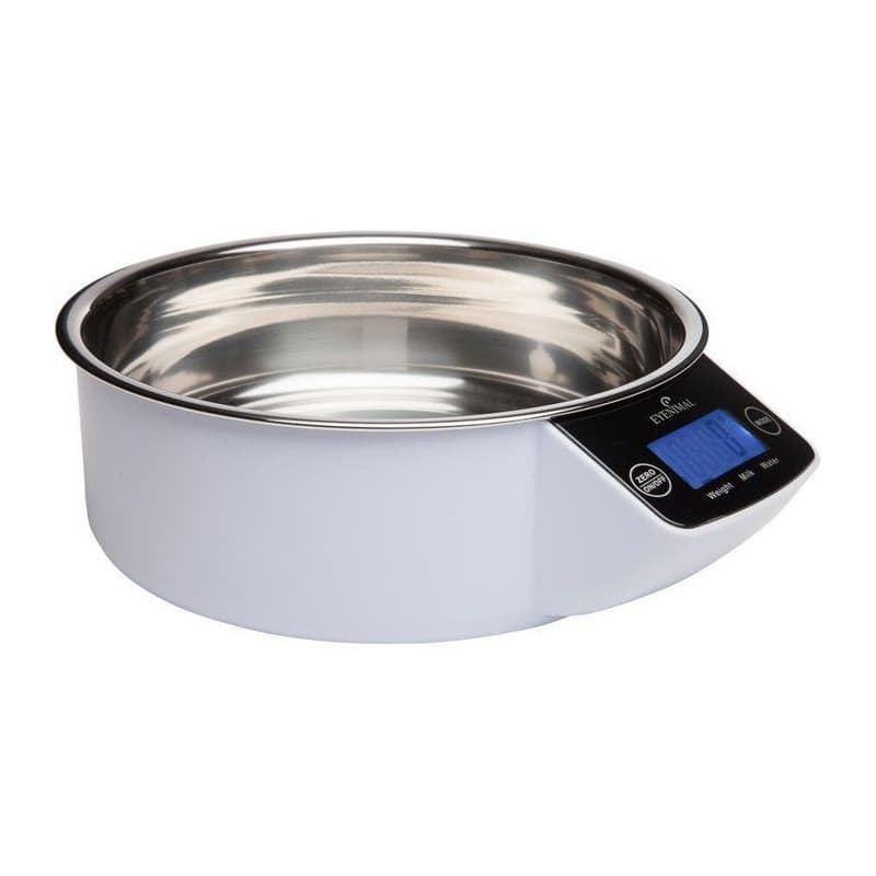 Gamelle Intelligente avec Balance Intégrée - EYENIMAL - 1 L - Blanc