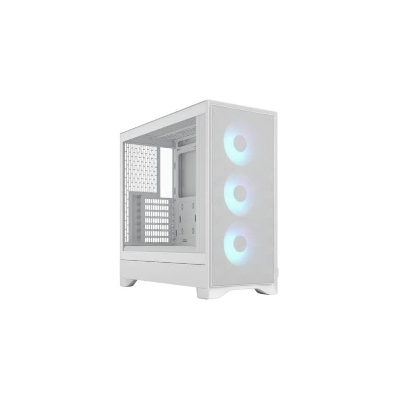 Boîtier PC Fractal Design Pop 2 Air TG RGB - Blanc avec Ventilateurs Performants
