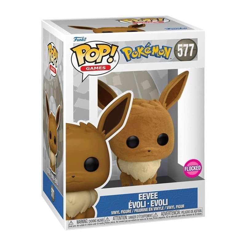 Figurine Funko Pop! Évoli Floqué - Pokémon Édition Spéciale
