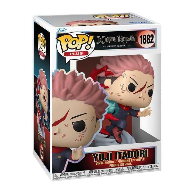 Figurine Funko Pop! Plus Yuji Itadori - Jujutsu Kaisen - Grande Taille