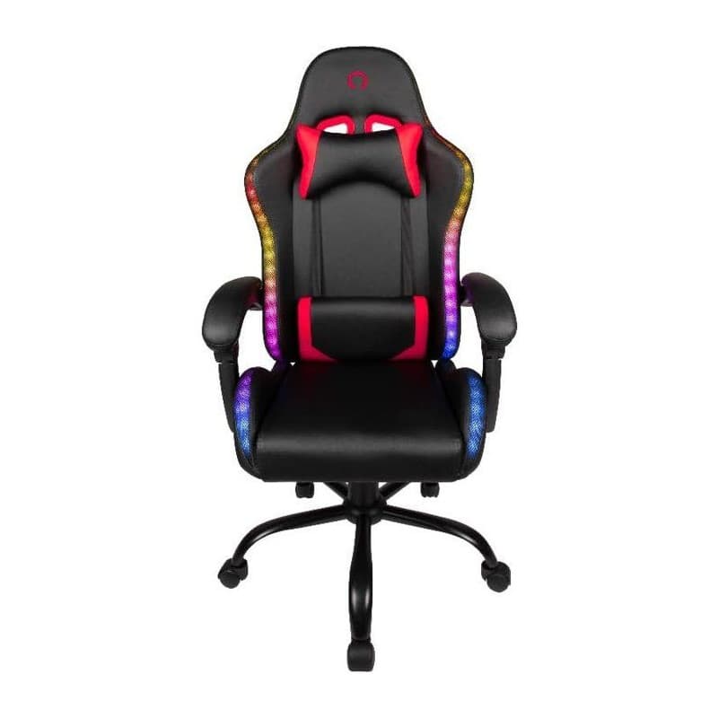 Chaise de Bureau Gaming KONIX Phantom avec Éclairage RGB et Inclinaison 135°