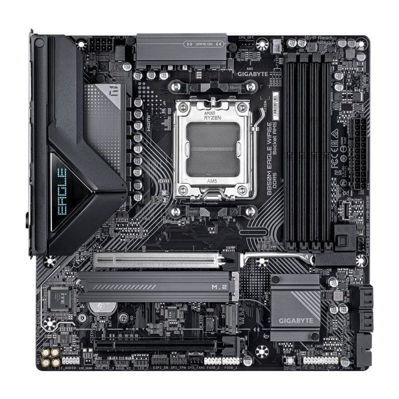 Carte Mère GIGABYTE B850M EAGLE WF6E Micro-ATX avec WiFi 6E