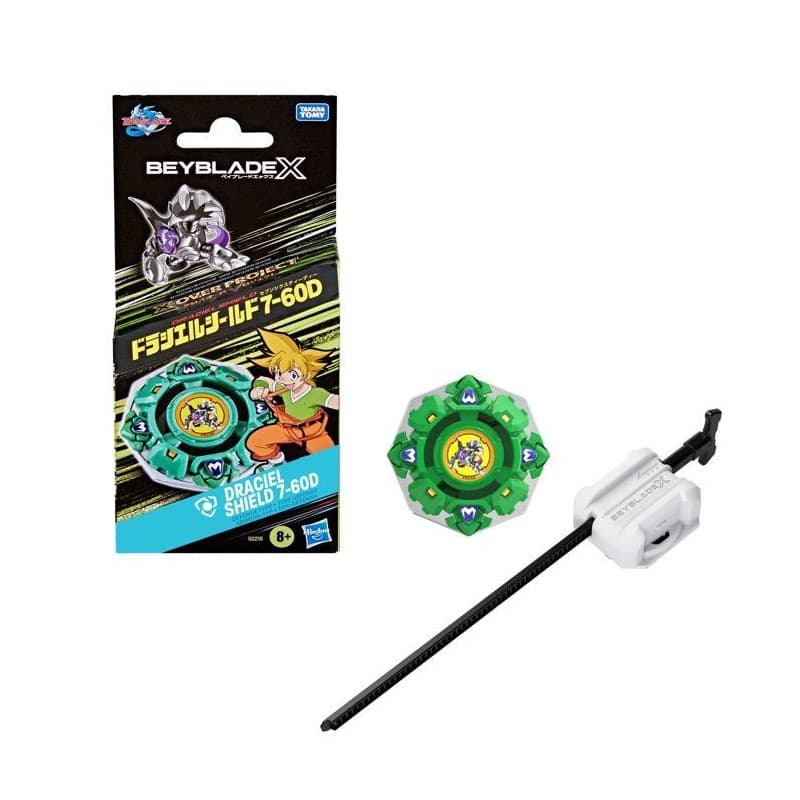 Beyblade X Pack Draciel Shield 7-60D - Toupie de Compétition