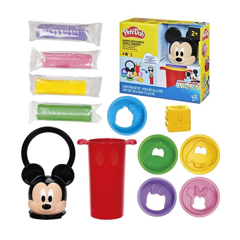 Coffret Play-Doh Disney Junior Empil' Formes Mickey pour Enfants