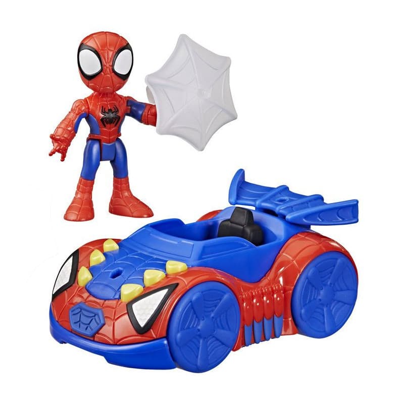 Véhicule Arachno-Bolide Spidey avec Figurine et Accessoire