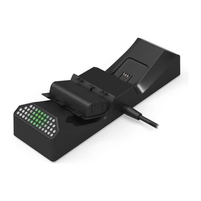 Station de Charge Double pour Manettes Xbox Series X/S et Xbox One - Hori Noir