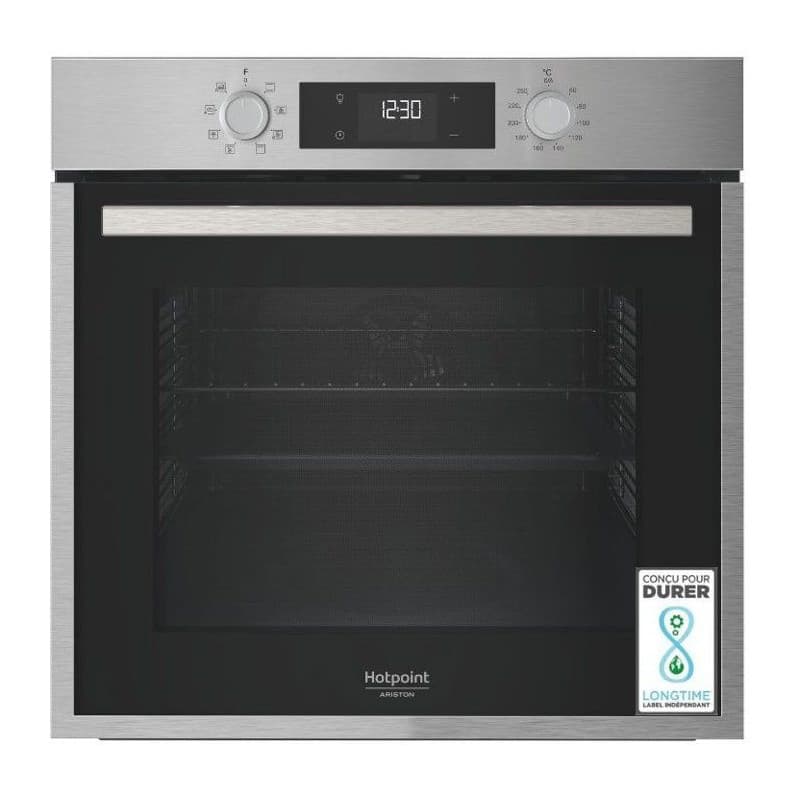 Four encastrable Hotpoint HAO455CX en inox - 71 L avec nettoyage catalytique