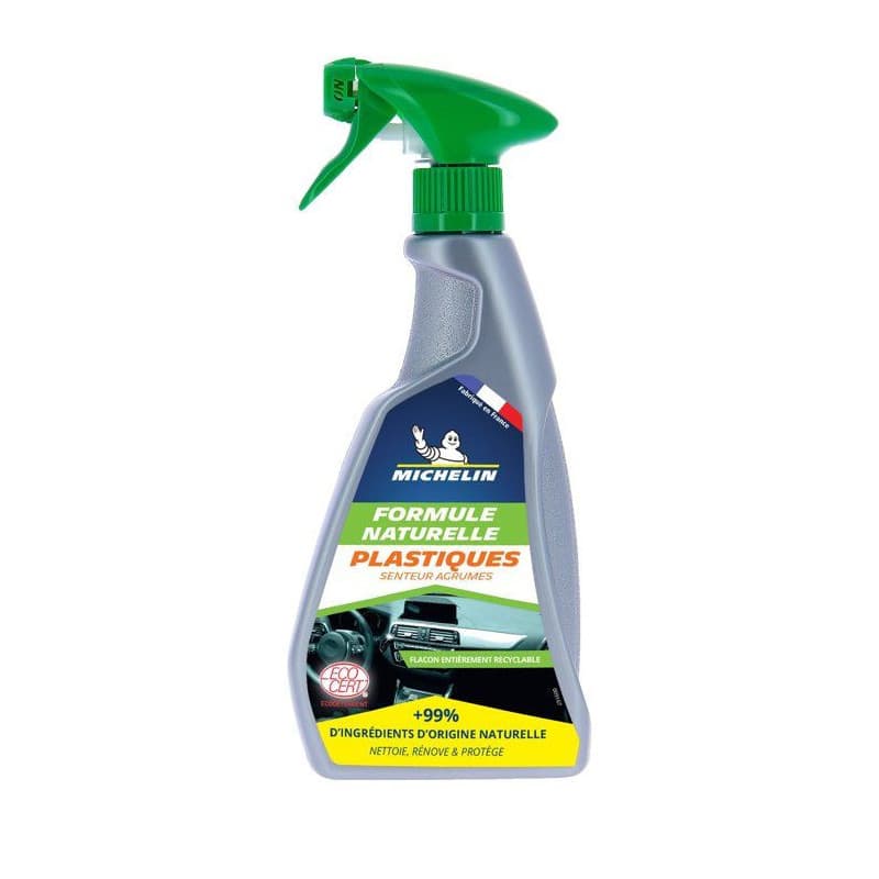 Nettoyant Plastiques Agrumes MICHELIN 500 ml - Éclat et Protection