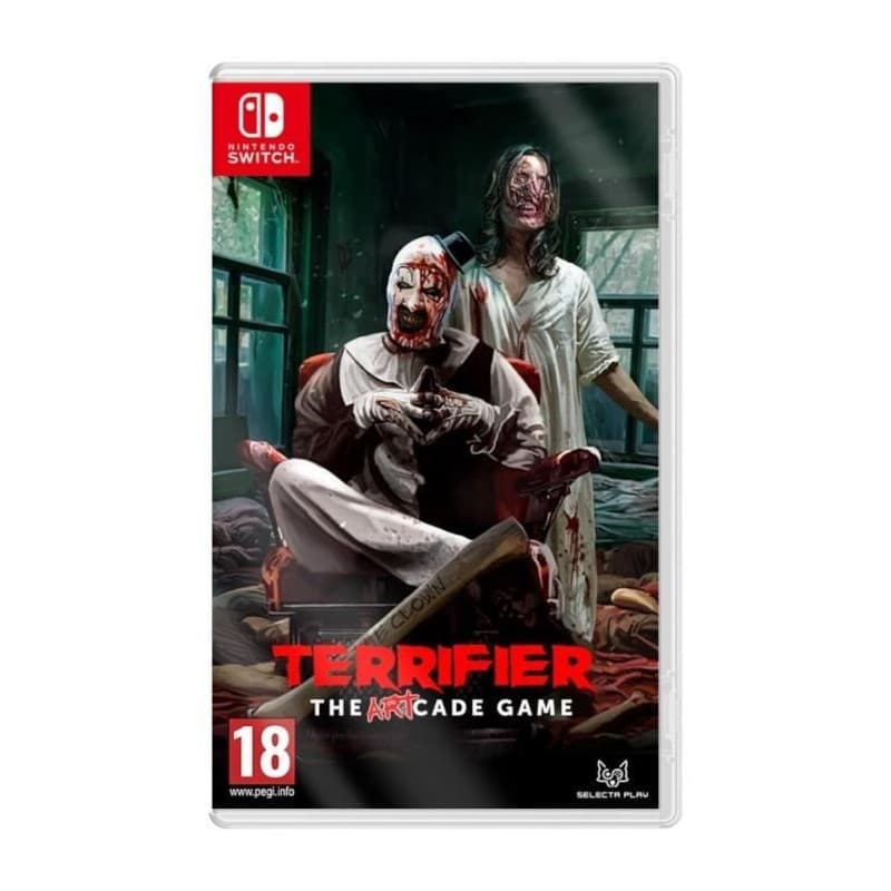 Terrifier The Art-cade Game - Jeu d'Horreur Nintendo Switch