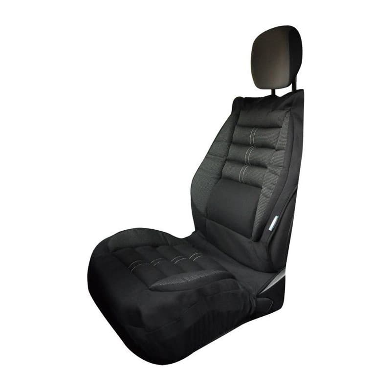 Couvre-Siège KINE TRAVEL - Confort Noir Compatible Airbags