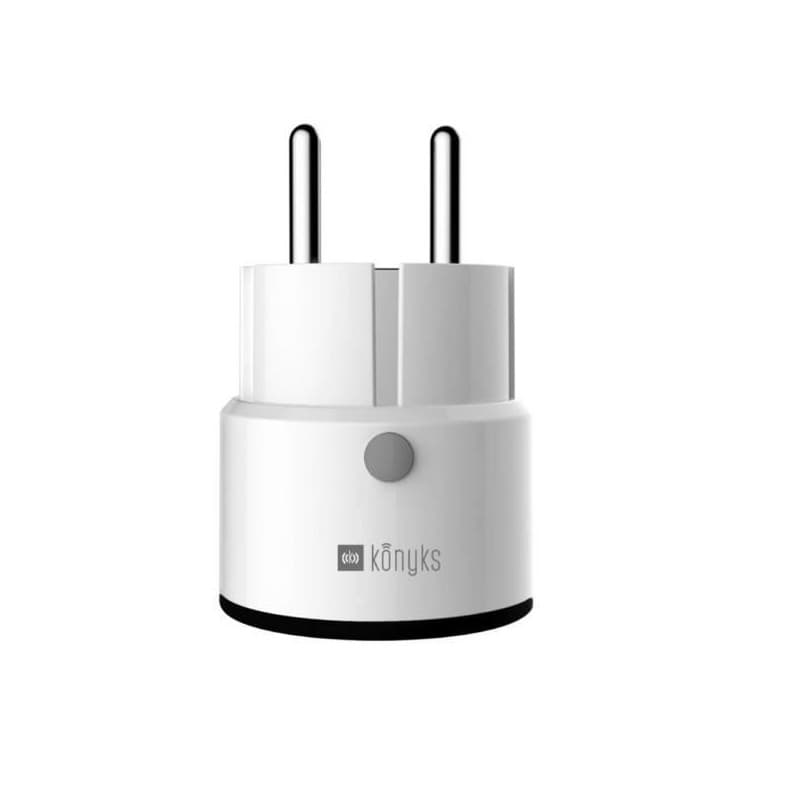 Prise Intelligente KONYKS Priska Max Black - Commande Vocales Wi-Fi+BT
