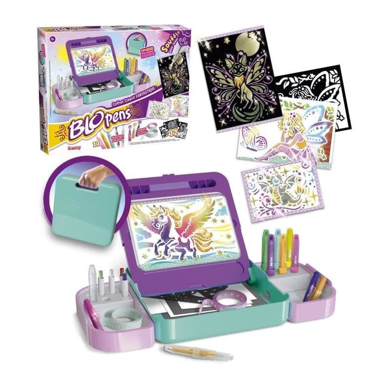Coffret Créatif Fantastique Blopens - LANSAY pour Enfants à Partir de 5 Ans