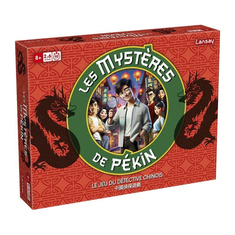 Les Mystères de Pékin - Jeu de société captivant pour détectives en herbe