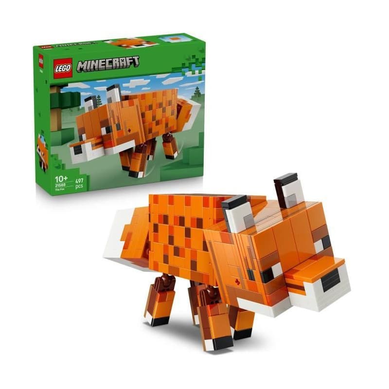 LEGO Minecraft - Le Renard Amusant à Construire pour Enfants