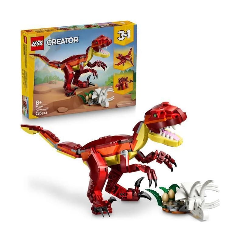LEGO Creator 3-en-1 : Le Dinosaure Féroce - Jeu de Construction pour Enfants
