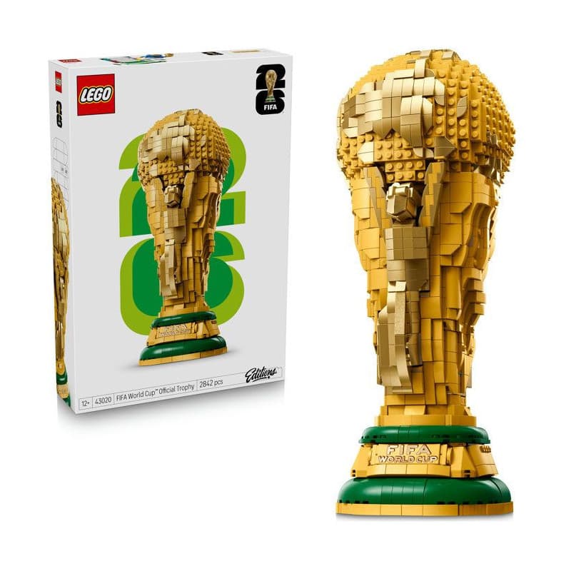 Maquette LEGO Trophée Officiel de la Coupe du Monde FIFA