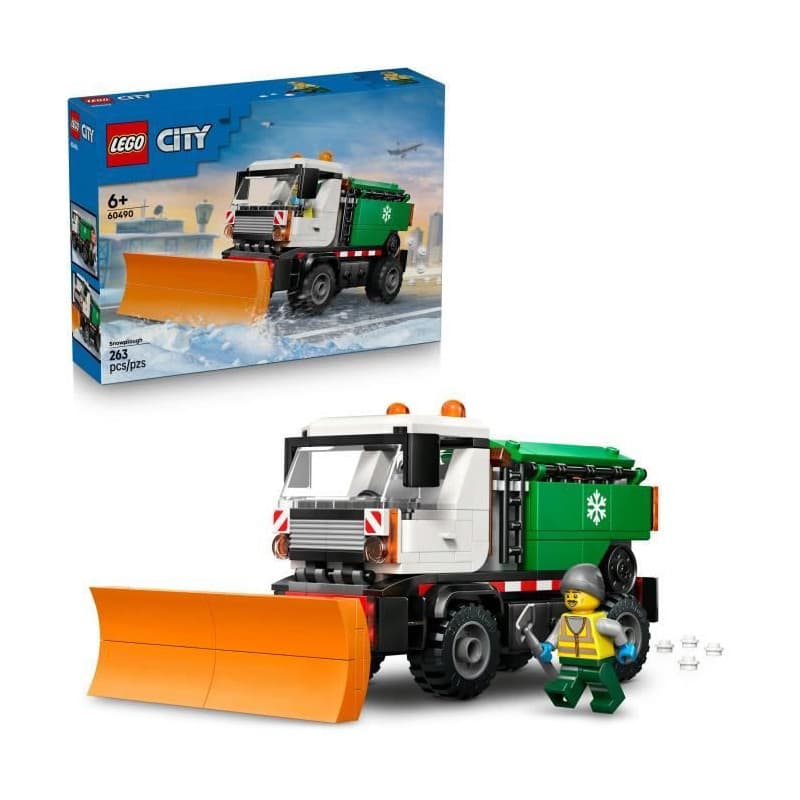 LEGO City La Déneigeuse - Jouet de Construction pour Enfants