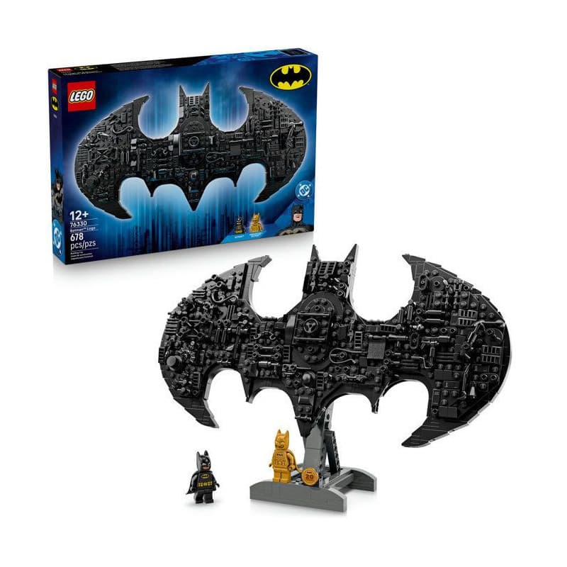 Set de Construction Logo de Batman LEGO DC - 20 ans d'Aventure