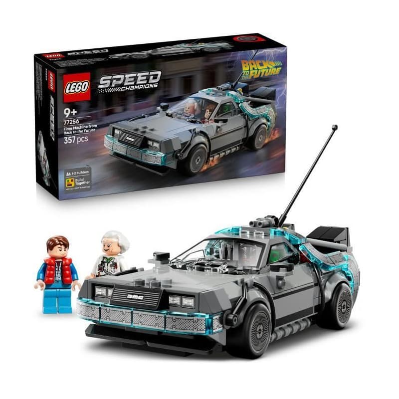 LEGO Speed Champions - La Machine à Remonter le Temps de Retour vers le Futur