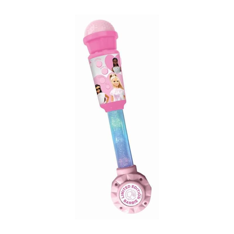 Microphone Barbie lumineux avec enceinte et effets sonores