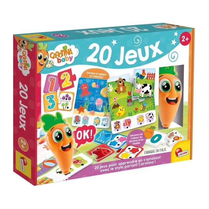 Stylo Parlant Carotina Baby - Jeu Éducatif pour Enfants de 2 Ans