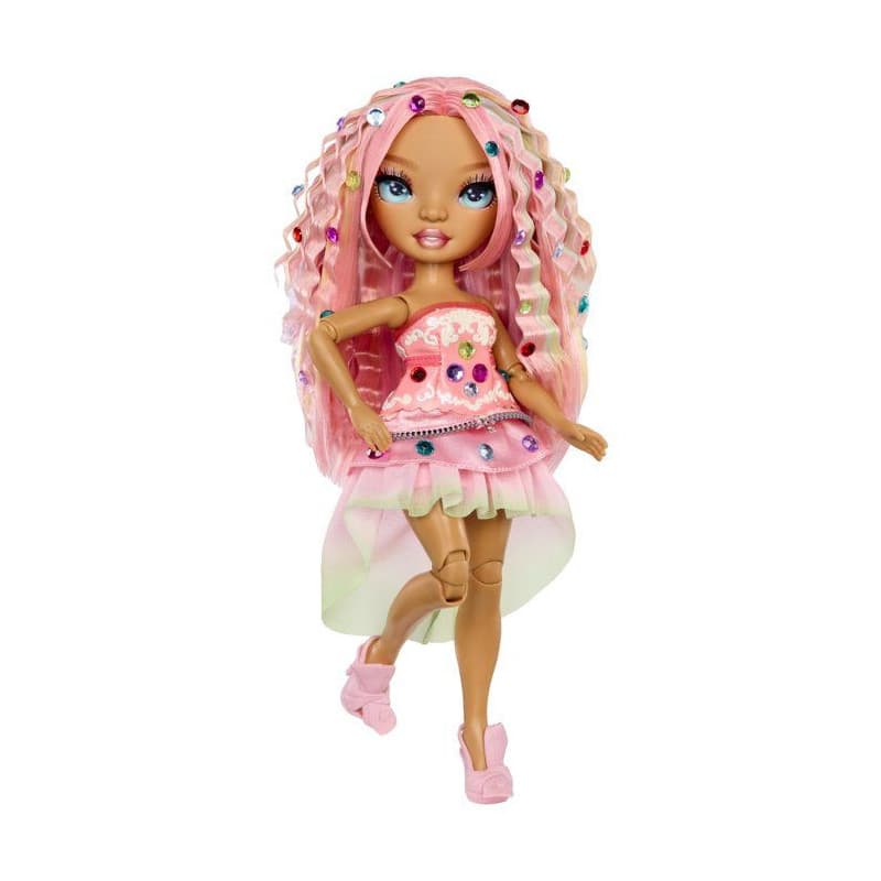 Poupée Mannequin Be Dazzling Adeline Rose - Rainbow High 28 cm