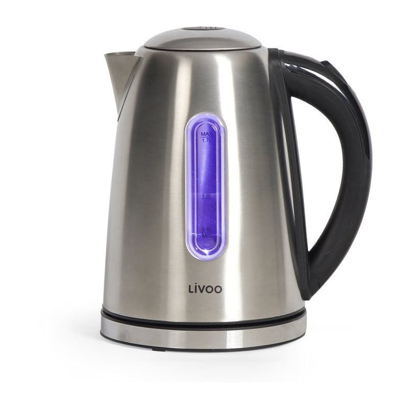 Bouilloire Électrique LIVOO DOD195 en Acier Inoxydable 1,7 L - 2200 W