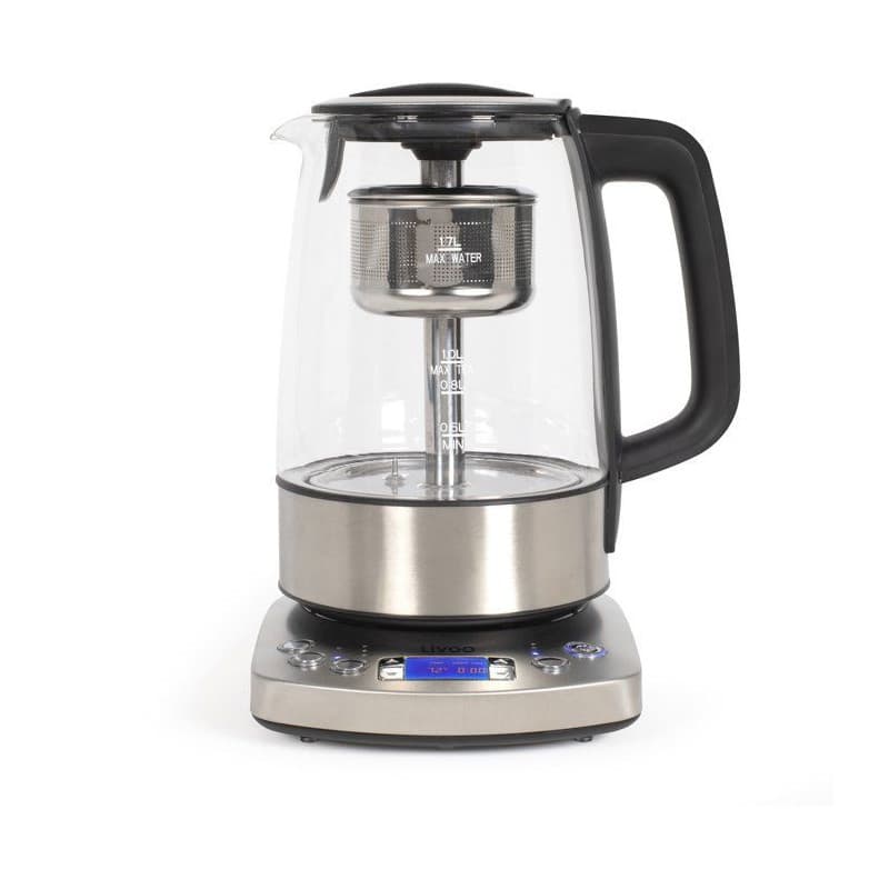 Bouilloire Électrique Automatique LIVOO DOD209 - 2200 W, 1,7 L, 3 Modes d'Infusion