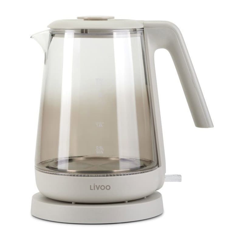 Bouilloire Électrique LIVOO DOD216G en Verre 1,7 L - 2200 W
