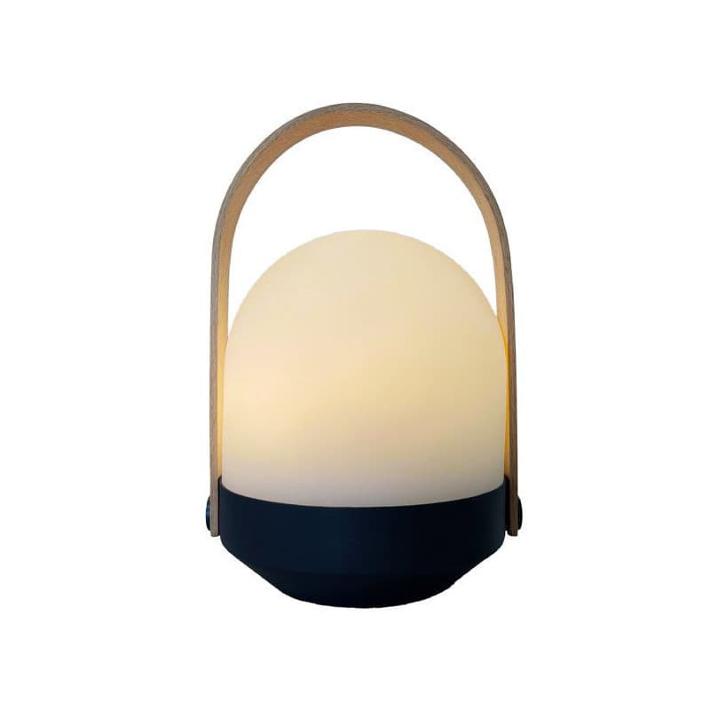 Baladeuse LED Aura sans fil avec poignée en bambou - LUMISKY