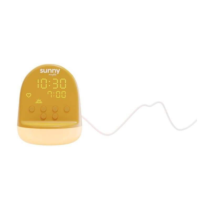 Réveil éducatif Sunny pour enfants - 365 découvertes audio et veilleuse