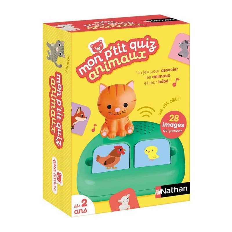 Mon P'tit Quiz Animaux - Jeu Éducatif Interactif pour Enfants