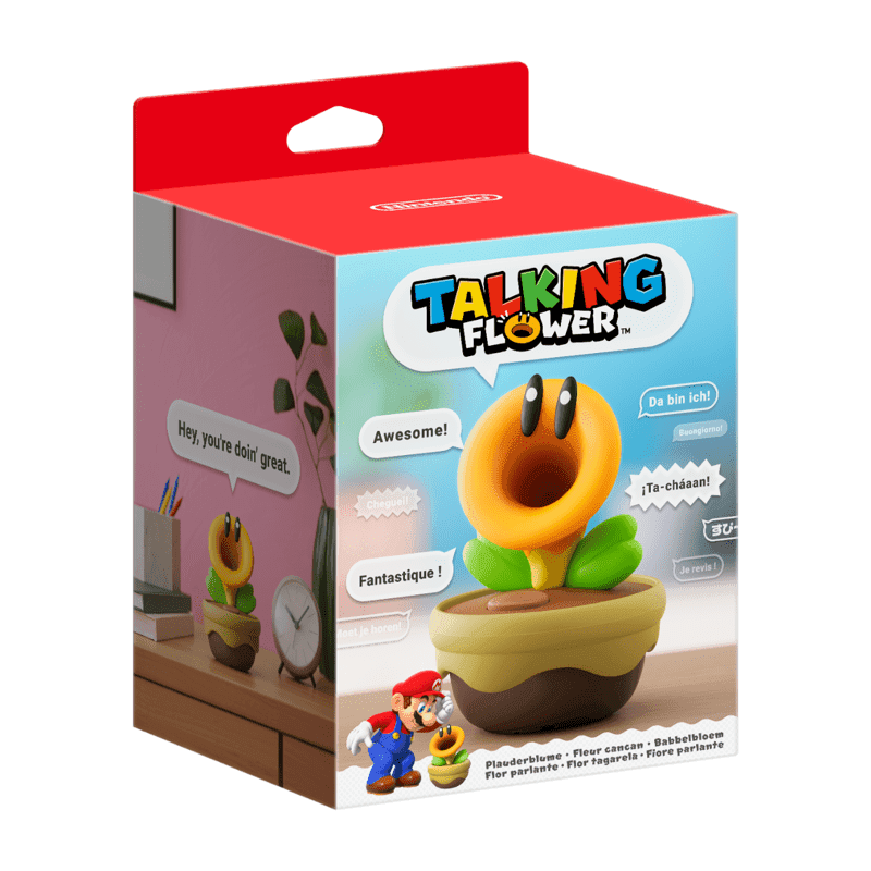 Fleur Cancan Super Mario Bros. Wonder - Figurine Interactive