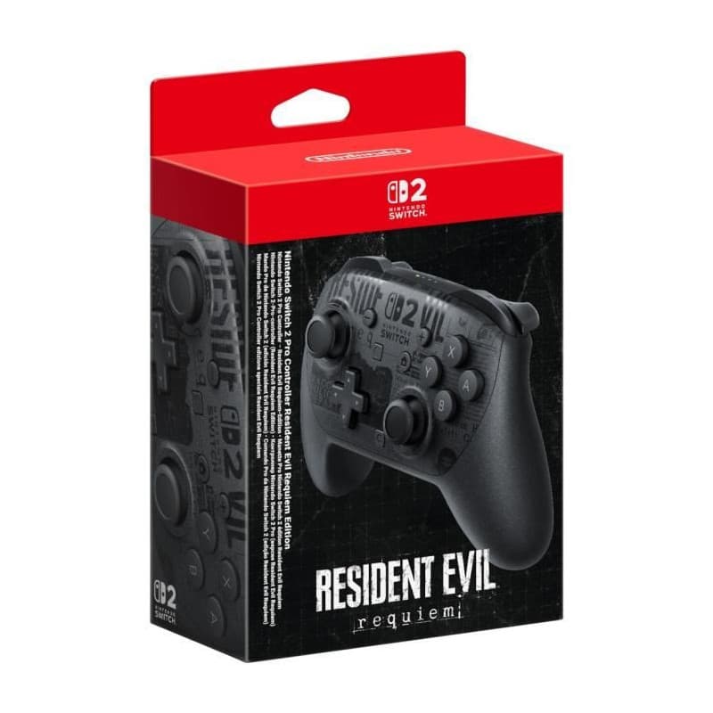Manette Pro Nintendo Switch 2 - Édition Resident Evil Requiem