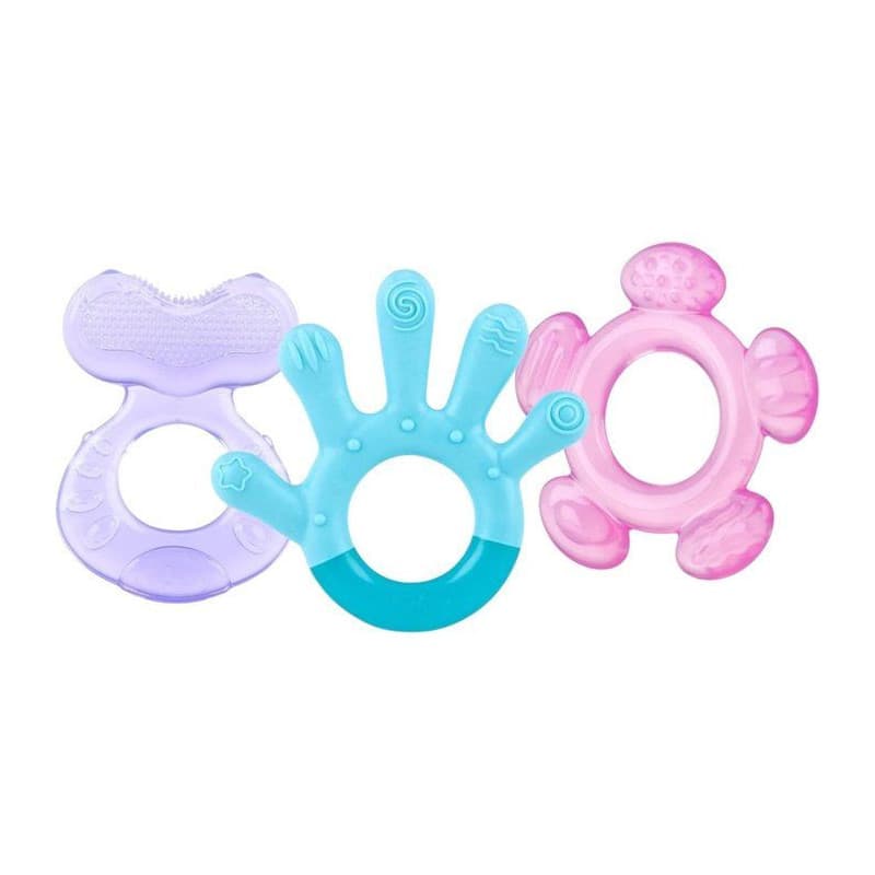 Anneau de Dentition 3 Étapes NUBY - Confort et Soulagement pour Bébé