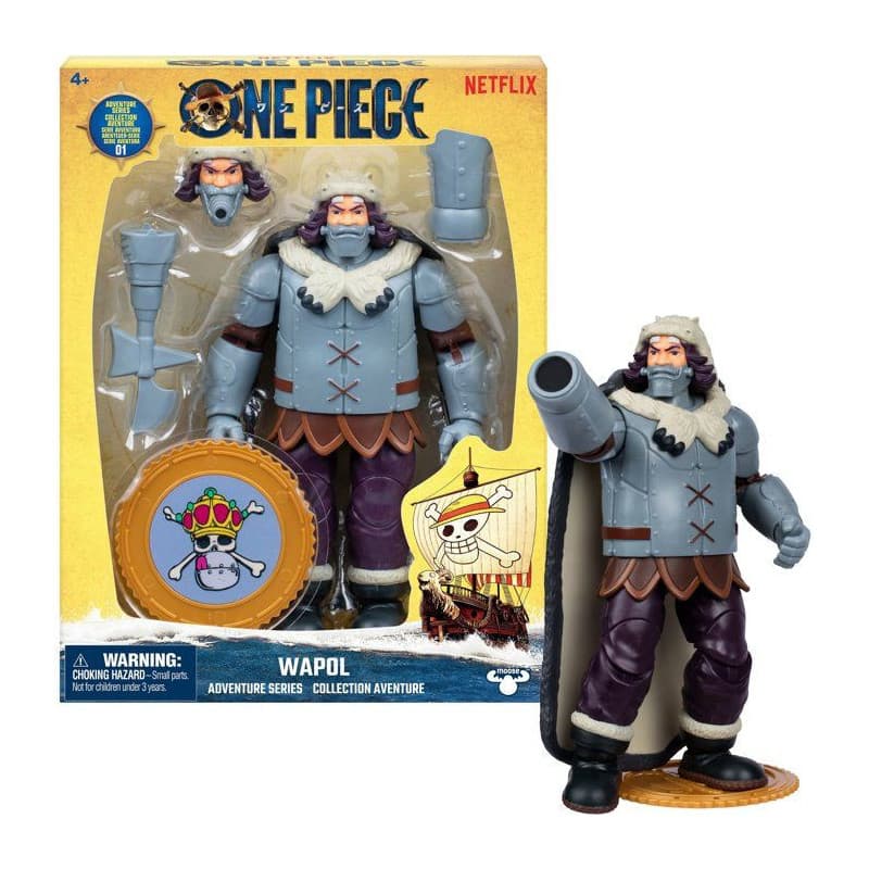 Figurine articulée Wapol - ONE PIECE - 15 cm pour collection