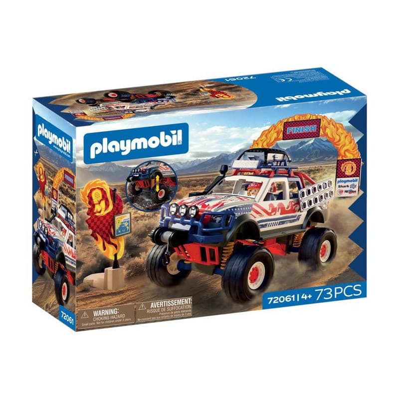 Monster Truck PLAYMOBIL - Véhicule de Course pour Enfants