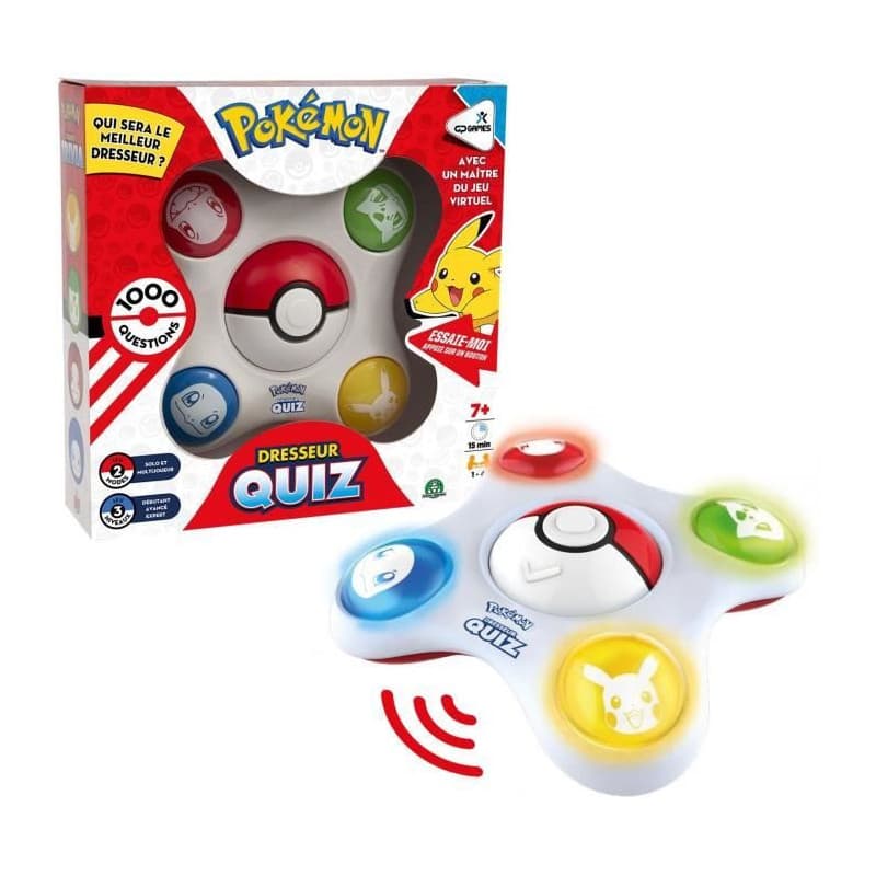 Pokémon Dresseur Trivia - Jeu de société interactif pour toute la famille