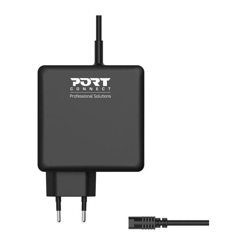 Alimentation Universelle 90W pour PC Portable - PORT Designs avec Embouts et USB-C