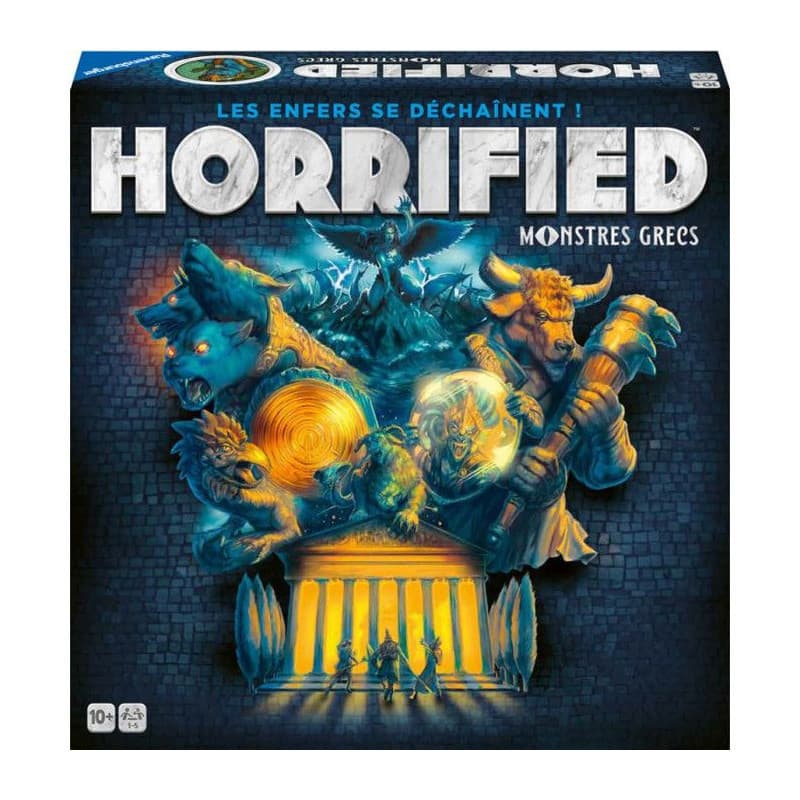 Jeu de Stratégie Horrified : Monstres Grecs par Ravensburger