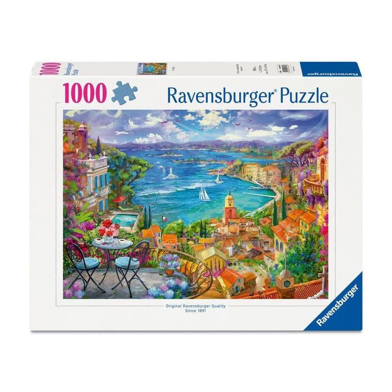 Puzzle Ravensburger 1000 pièces - Saint-Tropez pour Adultes
