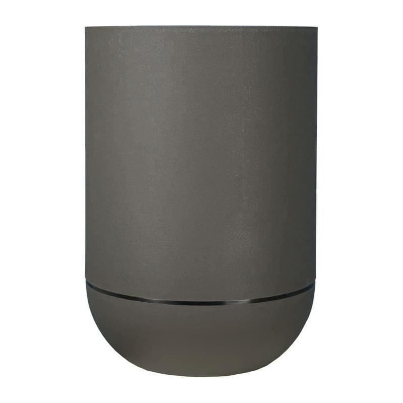 Jardinière en Plastique Riviera Granit Tulipe - Gris D50 x H71 cm