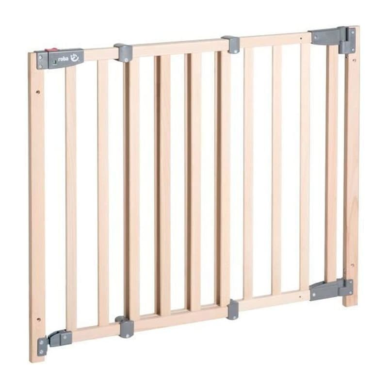 Barrière de Sécurité Bébé ROBA Safety Up - Réglable de 70 à 118,5 cm