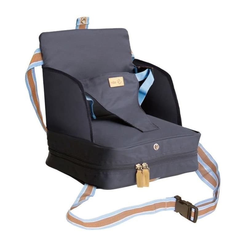 Réhausseur de Chaise Bébé Pliable ROBA - Confort et Sécurité en Bleu Marine
