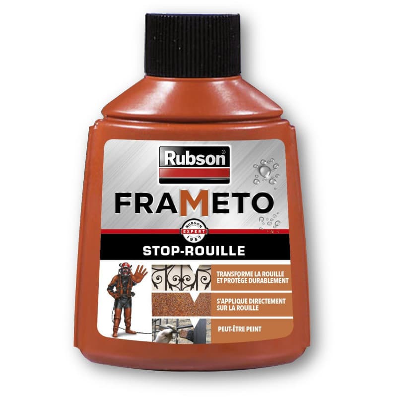 Bidon Anti-Rouille Frameto RUBSON - 90 ml pour Métaux Ferreux