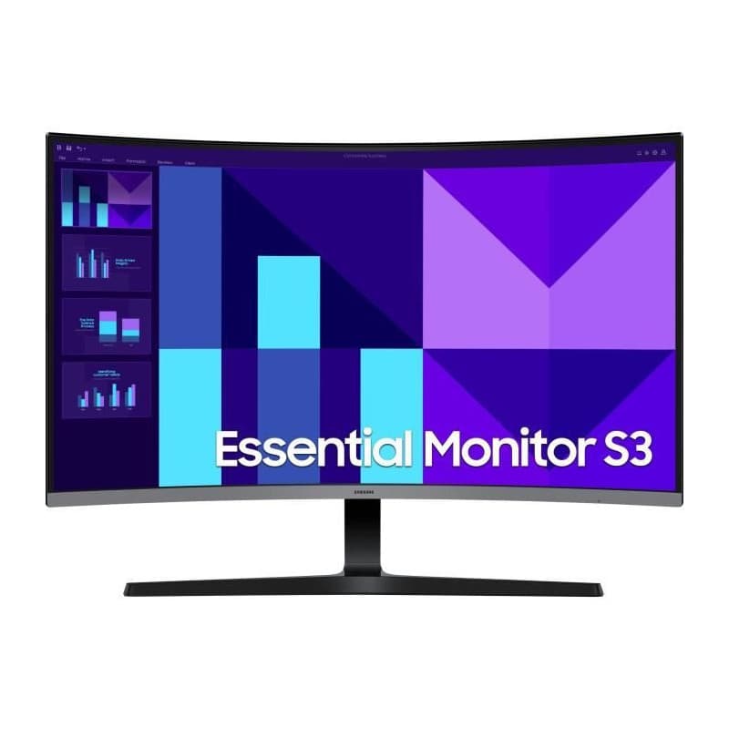 Écran Samsung 32" S32D396G Noir - Full HD et Contrastes Élevés
