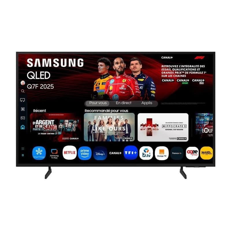 Téléviseur QLED Samsung 55 pouces 4K UHD avec Smart TV et Gaming Hub