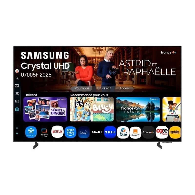 Téléviseur LED Samsung 43U7005F - 4K UHD 43 pouces avec HDR10+ et Smart TV