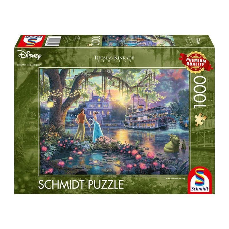Puzzle Disney La Princesse et la Grenouille - 1000 pièces