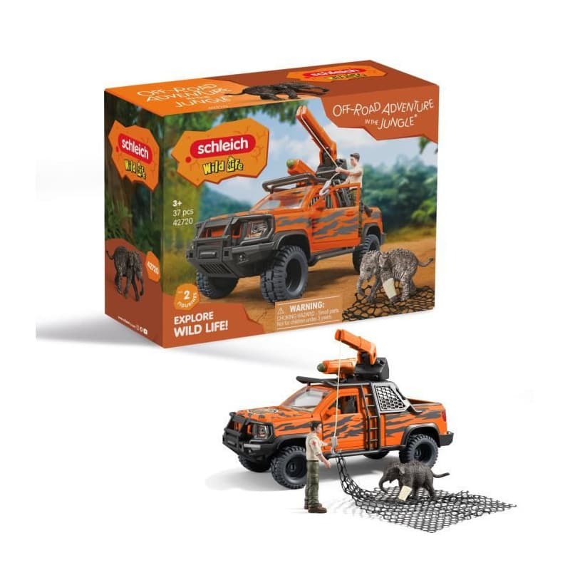Figurine Aventures en 4x4 dans la jungle avec Ranger Tom